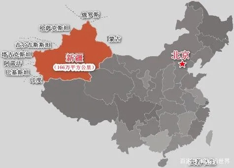 地图上的新疆，一个名字，两种历史